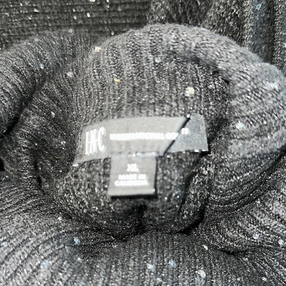 INC International Concepts Black Turtleneck Sweater - Picture 5 of 6